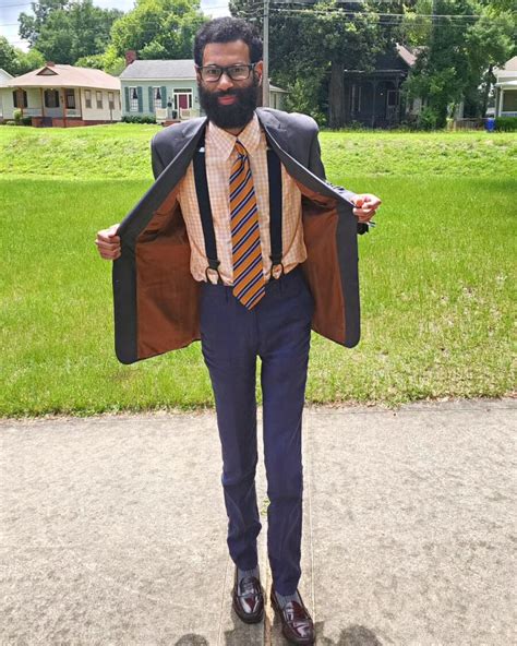 Pantalon Bleu Avec Bretelles Et Blazer Gris Hockerty