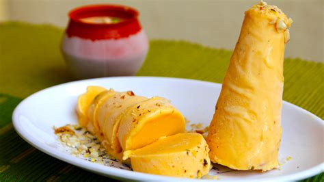 Homemade I Made Mango Kulfi Traditional Indian Ice Cream R Food