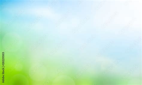 World Environment Day Concept Abstract Blurred Beautiful Green And