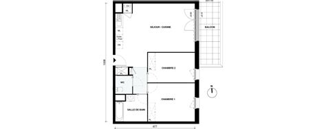 Vente appartement T3 de 65 71 m² neuf aux Les Herbiers résidence du