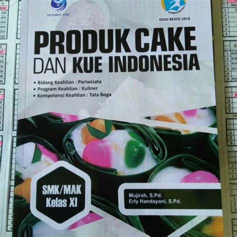 Jual Buku Produk Cake Dan Kue Indonesia Kelas Penerbit Andi Shopee