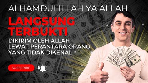 ANDA BOSAN HIDUP MISKIN PUTAR AYAT INI 1 X JANGAN KAGET UANG 1 M