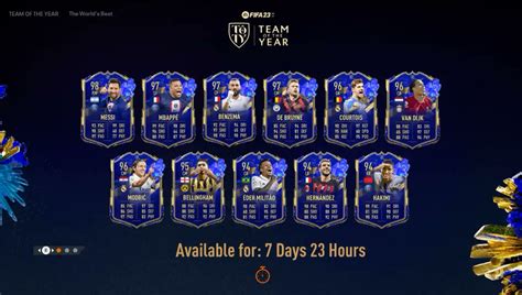 FIFAUTeam On Twitter The Eleven TOTY Players Are Now Available In