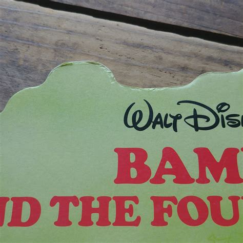 Bambi And The Four Seasons Walt Disney Board Book Etsy