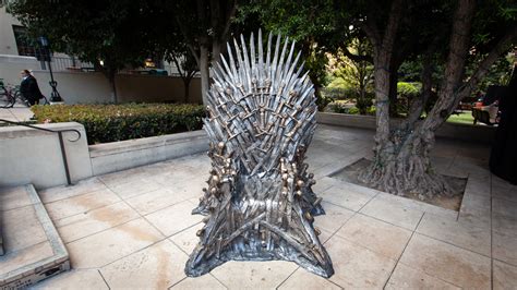 You can sit on the Iron Throne in Downtown L.A. right now