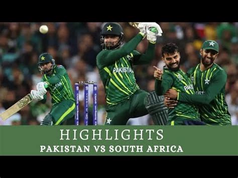 ICC T20i World Cup Pak Vs SA Shadab S All Round Heroics Keep