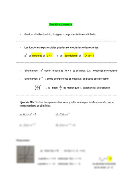 Solution Funci N Exponencial Studypool