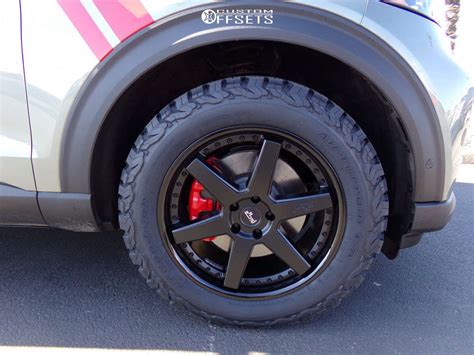 2020 Ford Explorer With 20x9 35 Niche Altair And 275 55R20 BFGoodrich