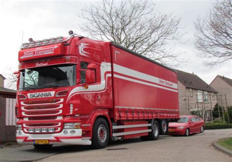 V Power Nl Scania R Motorwagen Voor Stam Transport