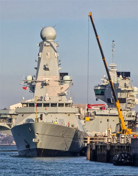 Steve A Wenham On Twitter HMS Duncan Seen This Morning