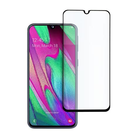 Protector Ecran Sticla Securizata Pentru Samsung Galaxy A Negru