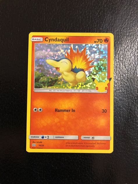 Cyndaquil Holo Th Anniversary Mcdonalds Ab Kaufen Auf Ricardo