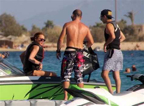 Lindsay Lohan In A Bikini In Greece August CelebMafia