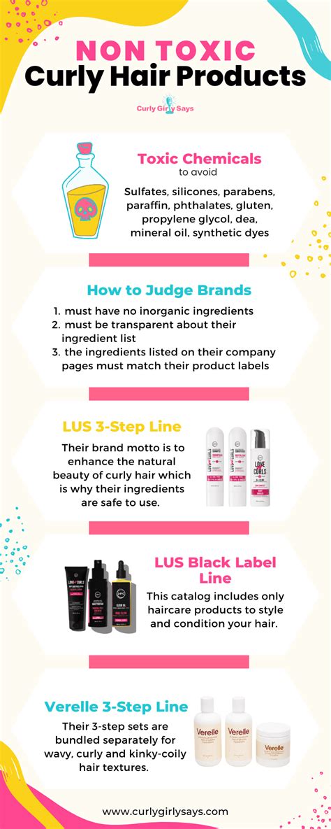 Non Toxic Curly Hair Products (2025) : Curly Girly Says