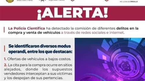 Vas A Vender Tu Auto Ssp Alerta Sobre Posibles Fraudes