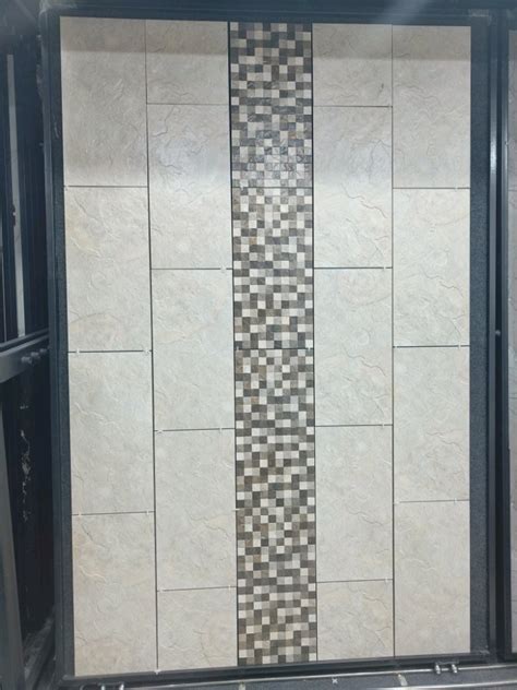 Polished Glazed Ceramic Digital Wall Tiles 300x600 Mm Size 1x2 Feet