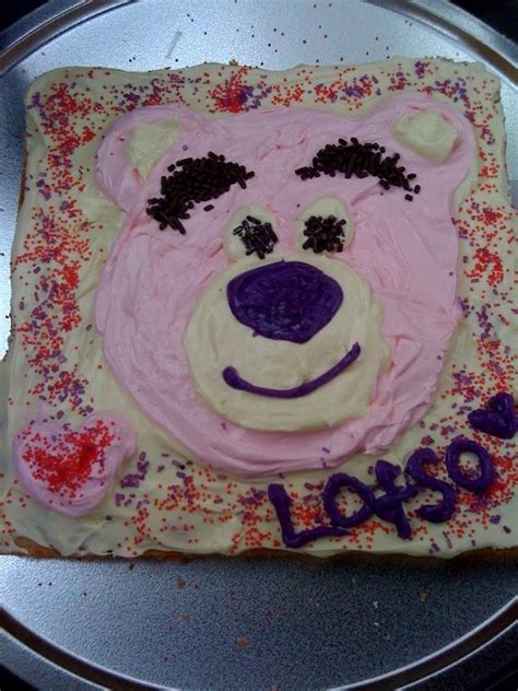 Being Bree Hodge: Fun Idea for Kid's Birthday Cake! Lotso-Lovin'-Bear!