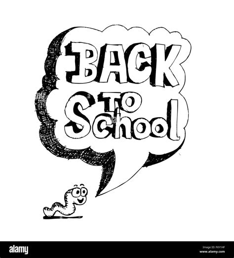 drawing school items Back to School illustration Stock Vector Image ...