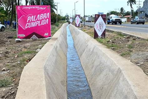 ROSY URBINA INAUGURA CONSTRUCCIÓN DE DRENAJE PLUVIAL EN FRACCIONAMIENTO