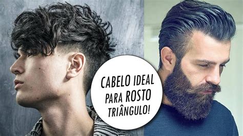 Cortes de Cabelo Masculino para Rosto Triângulo YouTube