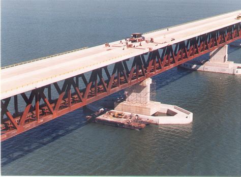 Ponte Rodoferrovi Ria Sobre O Rio Paran Constran Internacional