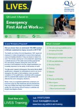 Level 3 Emergency First Aid At Work Training In Lincolnshire