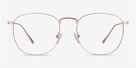 Arbor Square Rose Gold Full Rim Eyeglasses | EyeBuyDirect