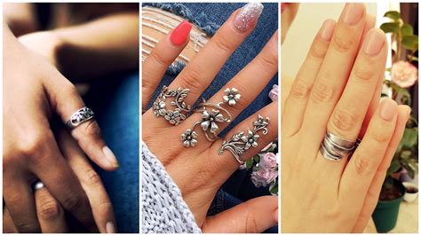 20 Estilos de anillos de plata para mujer que destacarán en tus manos