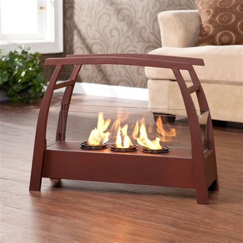 Portable Indoor Fireplace Electric Gas And Wood Burning Ann Inspired