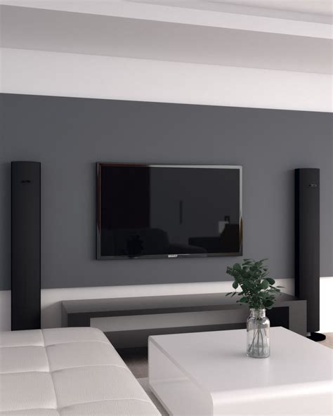 Living Room Accent Wall Ideas With Tv