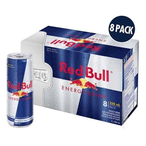 Red Bull 8x250ml Boisson Énergisante Canette Cdiscount Au quotidien