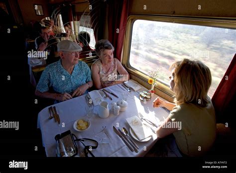 Australia Northern Territory The Ghan Train Going From Darwin To