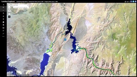 Map In A Minute Explore Historic Low Water Levels In Lake Mead Using