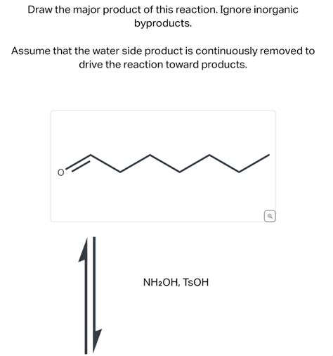 Solved Draw The Major Product Of This Reaction I