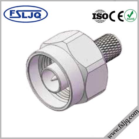 N Male Straight Crimp Type RF Coaxial Connector For Cablelmr300 China