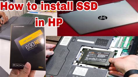 How To Install Ssd In Hp Laptop🤔 Ssd Card Installation Laptop Hp