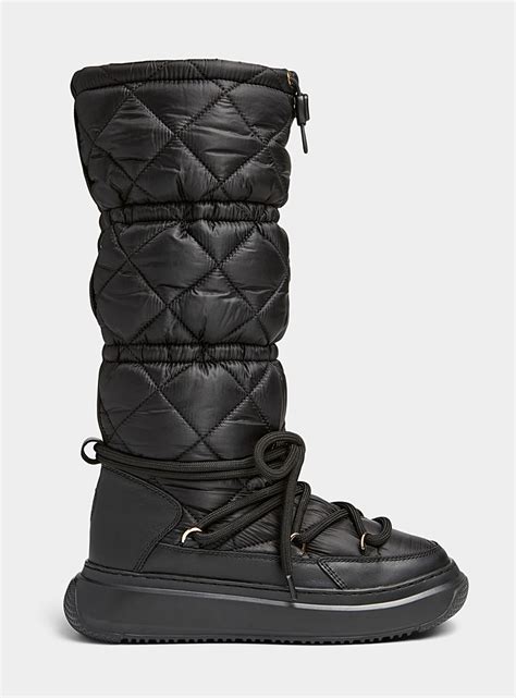 Gravita High Quilted Winter Boots Women Pajar Canada Simons