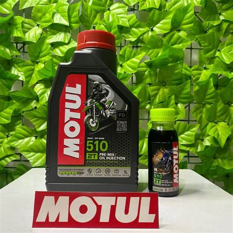 Oli Samping Motul 510 2T Premix Injection Repack 100ml Lazada Indonesia