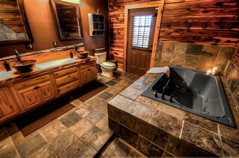 Log House Bathroom Mansion Master Bathroom Log Cabin Bathroom Ideas