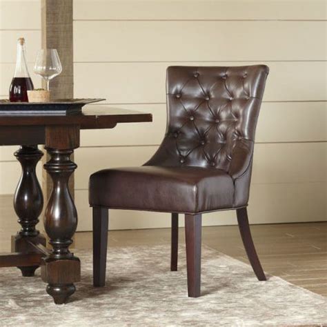 13 Best Leather Dining Room Chairs in 2018 - Leather Side, Arm, and ...