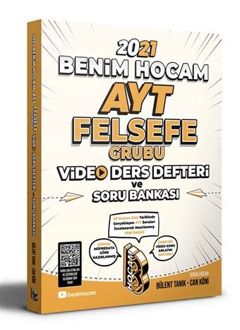 Ayt Felsefe Video Ders Defteri Ve Soru Bankas Benim Hocam Yay Nlar