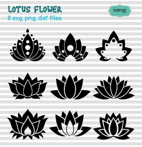 Free 335 Flower Nail Decal Svg SVG PNG EPS DXF File