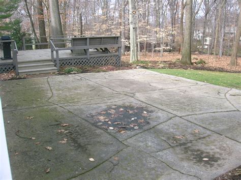 Need Ideas For My Cracked Concrete Patio