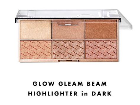 Elf Glow Gleam Beam Highlighter Palette In Dark Beauty And Personal Care