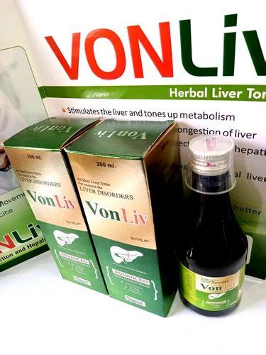 Vonliv Herbal Liver Syrup Ml Prescription At Bottle In Lucknow