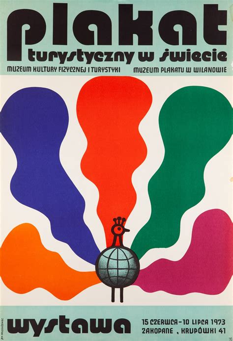 Jan MŁODOŻENIEC 1929 2000 Plakat turystyczny w świecie Wystawa 15