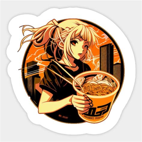 Japanese Ramen Anime Girl Anime Girls Sticker Teepublic