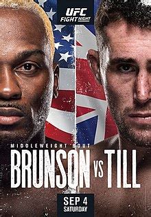 UFC Fight Night: Brunson vs. Till - Wikipedia