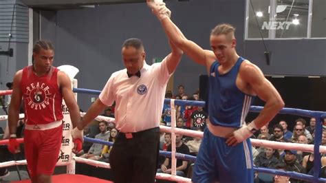 Jerome Pampellone Vs David Nyika Nz Golden Gloves 2020 Youtube