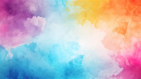 Vibrant Watercolor Texture For A Stunning Banner Background, Paint ...